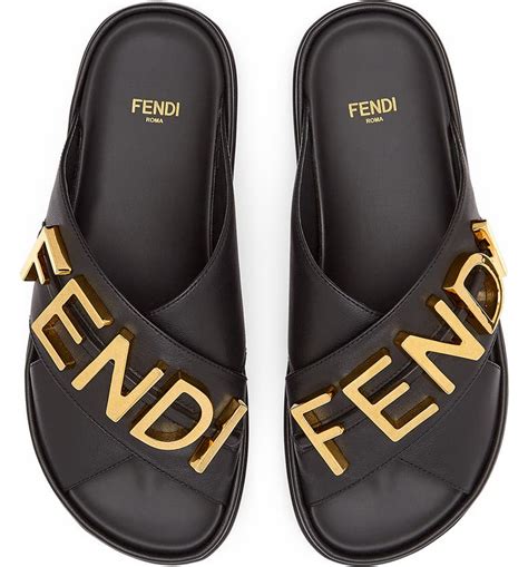 fendi slippers female|fendi slides nordstrom.